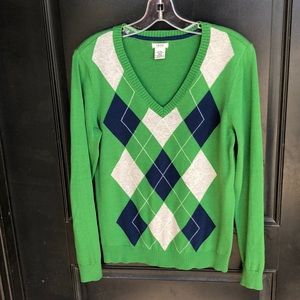 Argyle sweater